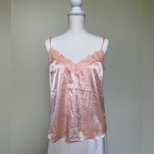 Forever 21 Blush Satin Camisole Top